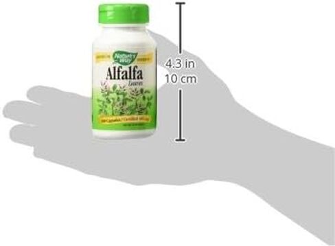 Nature's Way Alfalfa Leaves, 1,215 mg, 100 Vegetarian Capsules, Pack of 2 in Saudi Arabia