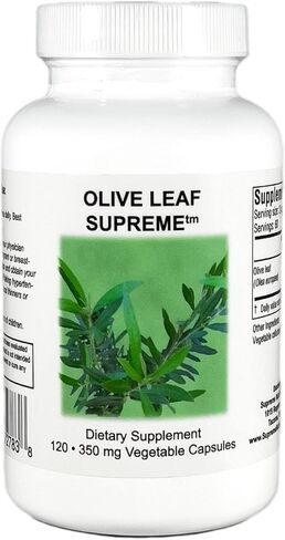 Supreme Nutrition Olive Leaf Supreme, 120 Pure Olive Leaf Vegetarian Capsules in Saudi Arabia
