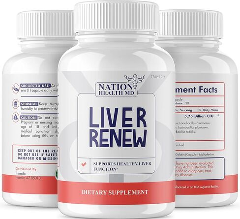 (3 عبوات) تركيبة تجديد الكبد - حبوب تجديد الكبد لمدة 90 يومًا، تجديد مباشر، كبسولات تركيبة تجديد الكبد، مراجعات تجديد الكبد in Kuwait