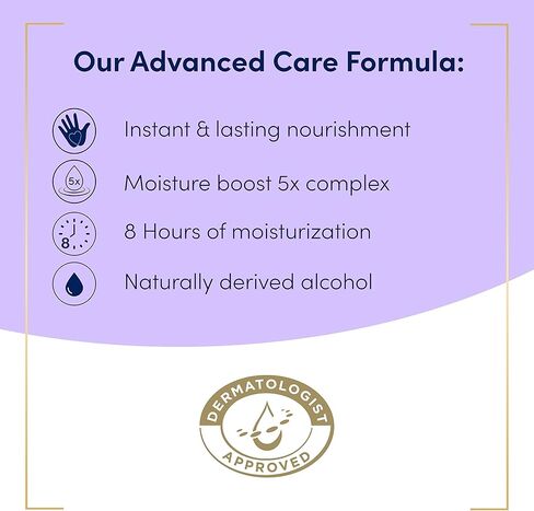 مطهر اليدين دوف العناية المتقدمة باللافندر والبابونج لبشرة ناعمة وملساء، فعال بنسبة 99.99% ضد العديد من الجراثيم، 8 أونصة in Kuwait