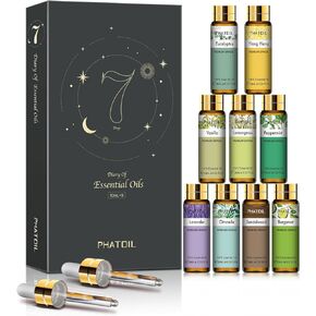 15PCS Essential Oils Set - 5ml/0.17fl.oz Premium Quality Essential Oils for Diffusers, DIY Soap Candle Making, Gifts for Families and Friends in Kuwait