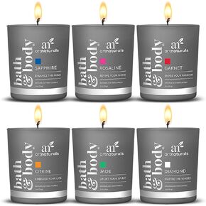 artnaturals Scented Candle Gift Set – (6 x 2 Oz / 60g) - Aromatherapy Set of Fragrance Soy Wax Candles - Made in USA with Essential Oils – for Stress Relief and Relaxation in Kuwait