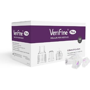Verifine Insulin Pen Needles 31G 5mm, Diabetic Needles for Insulin Injections, Compatible with Most Diabetes Pens, 100 Count 5mm x 31G (3/16") in Kuwait