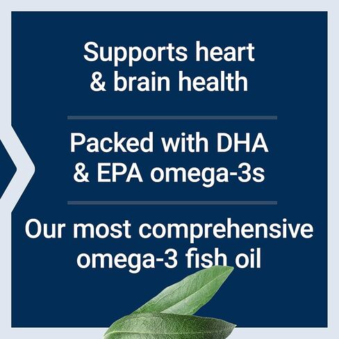 Life Extension Super Omega-3 Plus زيت السمك EPA/DHA، قشور السمسم، مستخلص الزيتون، الكريل والأستازانتين - دعم صحة القلب والدماغ والمفاصل - خالي من الغلوتين، غير معدل وراثيًا - 120 كبسولة هلامية in Saudi Arabia