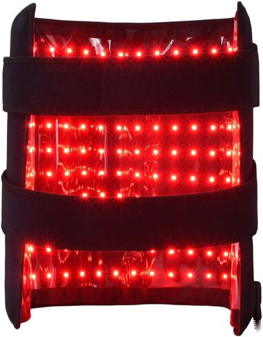 TOPQSC Red Light Therapy Pad, Large Size Red Light Therapy Wrap, 210 Lamp Beads, Unisex, Suitable for Relieving Pain, Accelerating Tissue Recovery, Optimizing Metabolism Cake and Reducing Fat in Kuwait