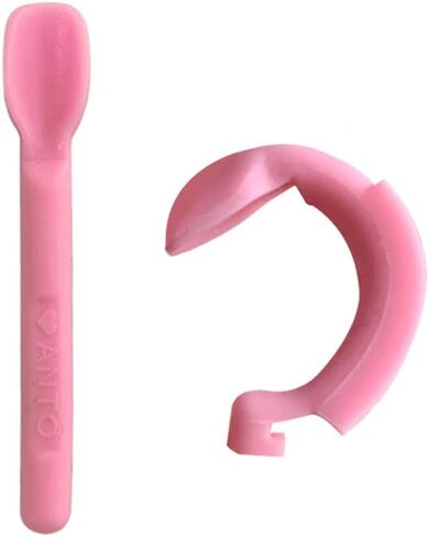 MUDOR Soft Contact Lense Remover Tool - Contact Lens Insertion Tool Includes Tweezers and Soft Scoop, Contact Lens Removal for Travel Home Use (Pink) in Saudi Arabia