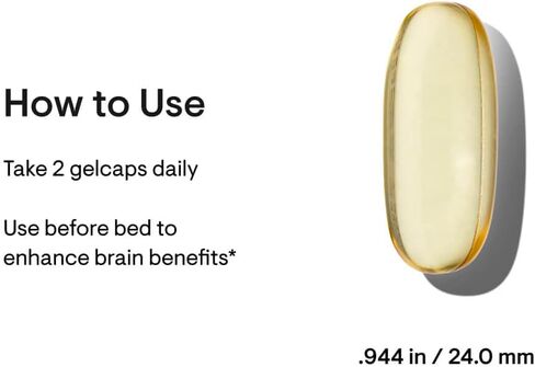 Thorne Advanced DHA - 650 mg DHA and 200 mg of EPA - Supports Healthy Brain Aging and Nerve Function - 60 gelcaps in Saudi Arabia