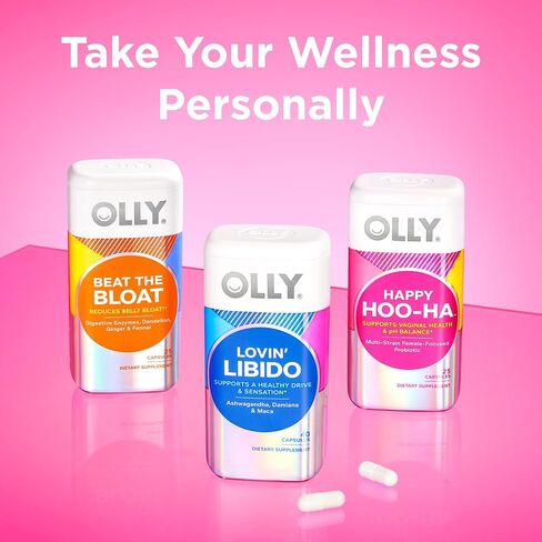 OLLY Combat Cravings, Metabolism & Energy Support Supplement, Chromium, Green Tea, Goji Berry, Ginger, Boost Energy - 30 Count in Kuwait