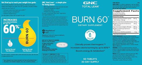 GNC إجمالي حرق العجاف 60 in Kuwait