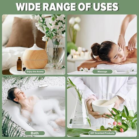 15PCS Essential Oils Set - 5ml/0.17fl.oz Premium Quality Essential Oils for Diffusers, DIY Soap Candle Making, Gifts for Families and Friends in Kuwait