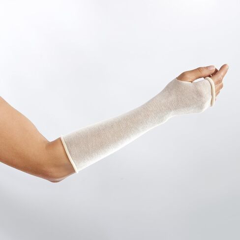 Lohmann & Rauscher tg Tubular Bandage, Seamless Knit Stockinette Wrap for Lymphedema Compression Bandaging, Lightweight, Breathable, Washable, & Reusable Elastic Bandage, Size 9, 20 m Roll in Saudi Arabia