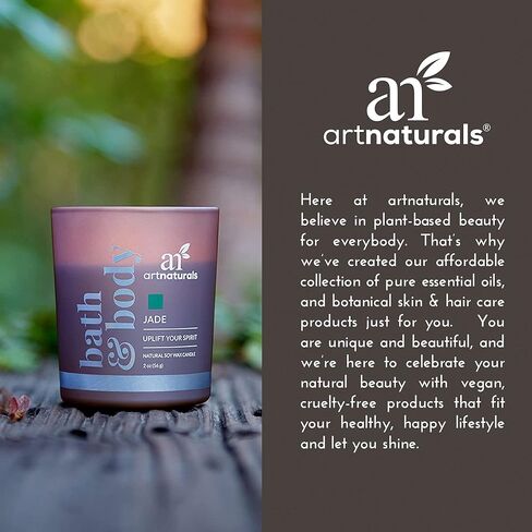 artnaturals Scented Candle Gift Set – (6 x 2 Oz / 60g) - Aromatherapy Set of Fragrance Soy Wax Candles - Made in USA with Essential Oils – for Stress Relief and Relaxation in Kuwait