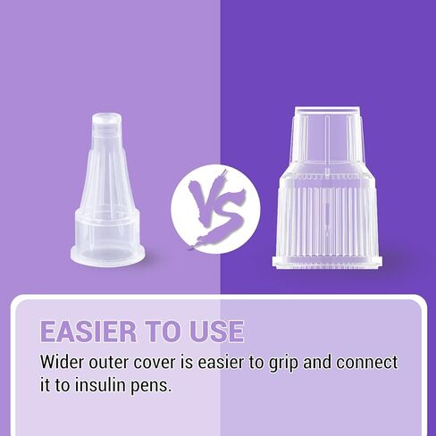 Verifine Insulin Pen Needles 31G 5mm, Diabetic Needles for Insulin Injections, Compatible with Most Diabetes Pens, 100 Count 5mm x 31G (3/16") in Kuwait