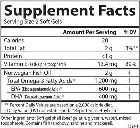 Carlson - Super Omega-3 Gems, 1200 mg Omega-3 Fatty Acids with EPA and DHA, Wild-Caught Norwegian Fish Oil Omega 3 Supplement, Sustainably Sourced Omega 3 Fish Oil, 100+30 Softgels in Saudi Arabia