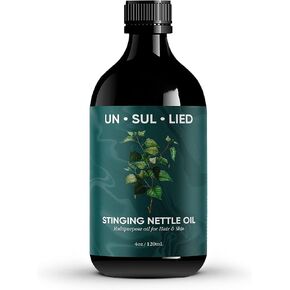 UN·SUL·LIED Stinging Nettle Multipurpose Oil for Hair Growth and Skin Soothing-Softening-Moisturizing for Men and Women-All Natural 4 oz in Saudi Arabia