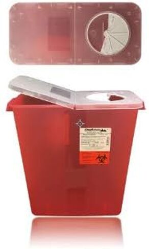 Oakridge 3 Gallon Size Needle and Syringe Sharps Disposal Container in Kuwait