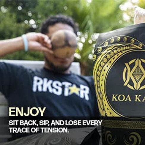 Tongan Kava Kava Root Powder – Noble Pouni ONO Kava Tea Drink for Relaxation and Good Vibes, Source Directly from Vava'u by Koa Kava, 8 Oz. in Kuwait