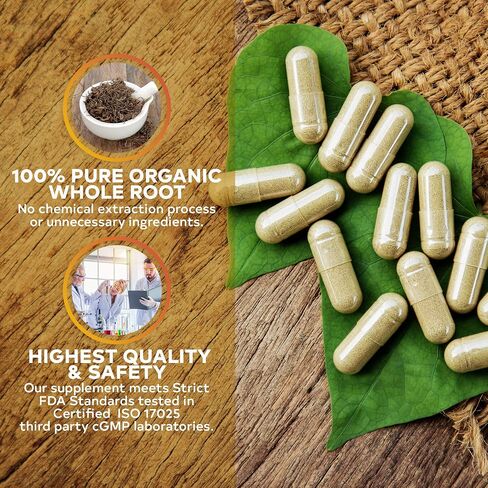كبسولات كوهوش السوداء ذات الجذر الكامل المحدودة من Saz Products - كبسولات 540 مجم - كمية تكفي لمدة 90 يومًا in Saudi Arabia