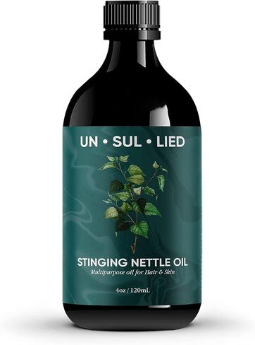 UN·SUL·LIED Stinging Nettle Multipurpose Oil for Hair Growth and Skin Soothing-Softening-Moisturizing for Men and Women-All Natural 4 oz in Saudi Arabia