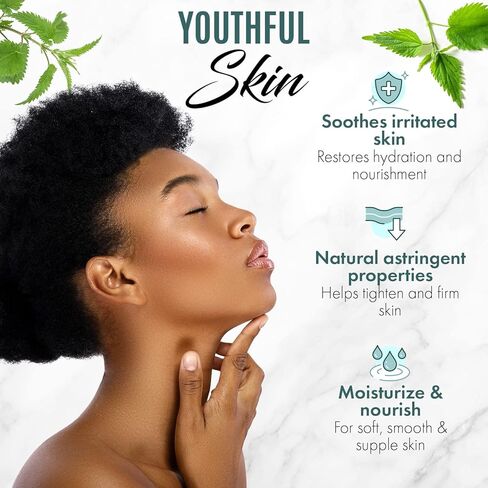 UN·SUL·LIED Stinging Nettle Multipurpose Oil for Hair Growth and Skin Soothing-Softening-Moisturizing for Men and Women-All Natural 4 oz in Saudi Arabia