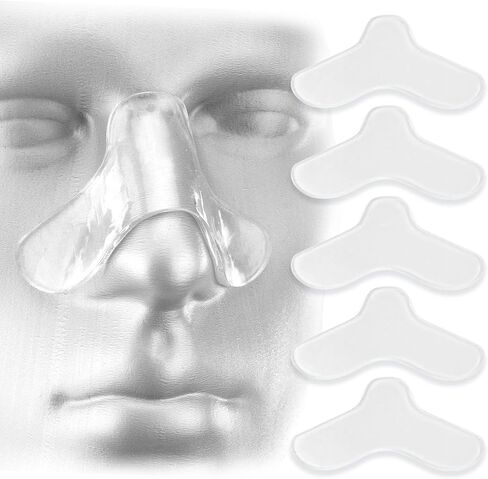 5 Pack Nasal Pads for CPAP Mask - CPAP Nose Pads - CPAP Supplies for CPAP Machine - Sleep Apnea Mask Comfort Pad - Custom Design & Can Be Trimmed to Size - CPAP Cushions for Most Masks in Saudi Arabia