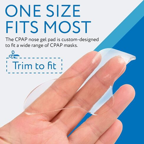 5 Pack Nasal Pads for CPAP Mask - CPAP Nose Pads - CPAP Supplies for CPAP Machine - Sleep Apnea Mask Comfort Pad - Custom Design & Can Be Trimmed to Size - CPAP Cushions for Most Masks in Saudi Arabia