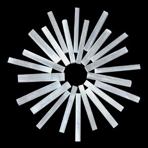 XIANNVXI 4inch Selenite Crystal 6PCS Selenite Sticks Wand Crystals Bulk for Healing Reiki Metaphysical Energy Drawing Protection Wiccan Altar Supplies Crystal for Witchcraft in Saudi Arabia