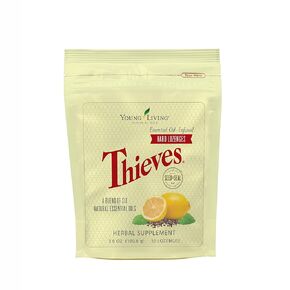 Thieves Hard Lozenges 30 ct by Young Living Essential Oils - A natural and wholesome way to freshen your breath and promote oral care with carefully selected ingredients in Kuwait
