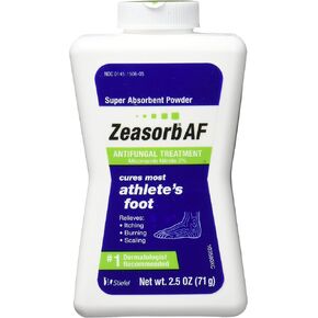 زيسورب مسحوق علاج مضاد للفطريات لقدم الرياضيين - 2.5 اونصة (عبوة من 3 قطع) in Kuwait