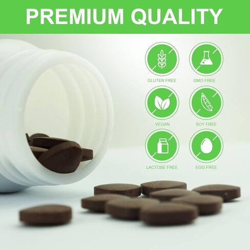 ORGMAX فيتامينات متعددة مع حديد 68 ملغ، مكمل حديد مع فيتامين C، B12 وحمض الفوليك، دعم الطاقة، إطلاق بطيء، فعالية عالية، لا غثيان أو إمساك، نباتي 90 قرصًا in Kuwait