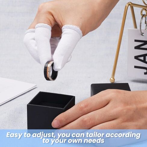 100 Pcs Finger Cots Cotton Material with Elasticity Finger Guards Hand Toe Thumb Fingertips Sleeves Protector by EORTA, Comfortable, Breathable, Absorb Sweat, Reusable, Random Color in Kuwait