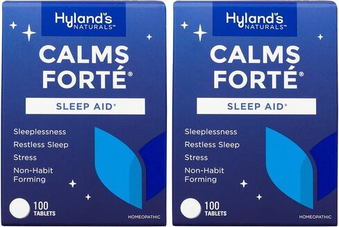 Hylands Calms Forte 100's - 1 Ct, 2 Pack by Hylands in Saudi Arabia
