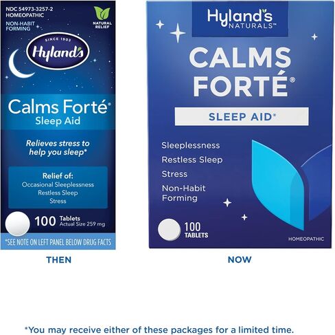 Hylands Calms Forte 100's - 1 Ct, 2 Pack by Hylands in Saudi Arabia