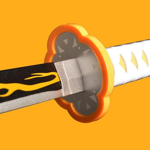 ZLFA Cosplay Anime Demon Slayer Sword/Tanjiroui&Zenitsu&Giyuu&Kyoujurou,41 inches,Anime Original Texture,for Role-Playing,Stage Performance,Gift in Saudi Arabia