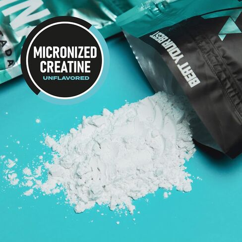 Valara Creatine Monohydrate Micronized Powder 450g, 90 Servings, 5000mg Per Serv (5g) Unflavored, Vegan and Keto Friendly in Saudi Arabia