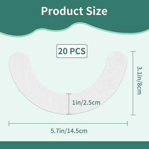 شريط حاجز الفغرة [20 قطعة]، شرائط حاجز الجلد لأكياس فغرة القولون، شرائط حاجز الجلد الخالية من اللاتكس، لوازم الفغرة، شرائط الحاجز تعمل لجميع أكياس الفغرة in Kuwait