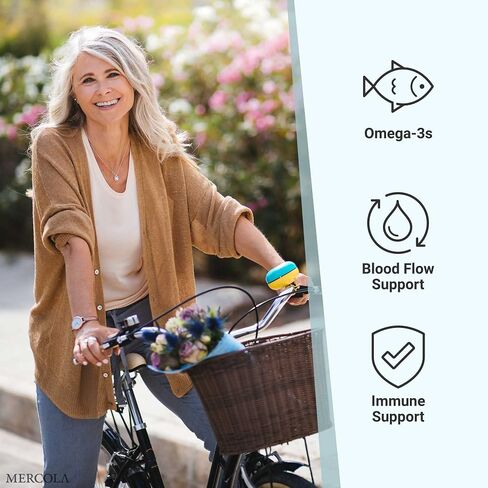 Mercola, زيت الكريل ذو القوة المزدوجة، 30 حصة (90 كبسولة)، أحماض أوميجا 3 الدهنية، معتمد من MSC، غير معدل وراثيًا، خالي من الصويا، خالي من الغلوتين in Kuwait