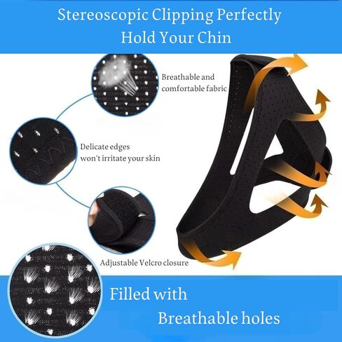 Liphontcta الشخير حزام الذقن حزام الذقن للشخير مريح عالمي حديقة النحت الديكور في الهواء الطلق in Kuwait