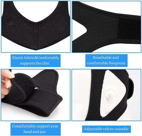 Liphontcta الشخير حزام الذقن حزام الذقن للشخير مريح عالمي حديقة النحت الديكور في الهواء الطلق in Kuwait