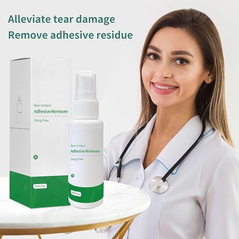 2 Bottles ZnnaYoha Medical Adhesive Remover, Medical Appliances, 1 Ounce in Kuwait