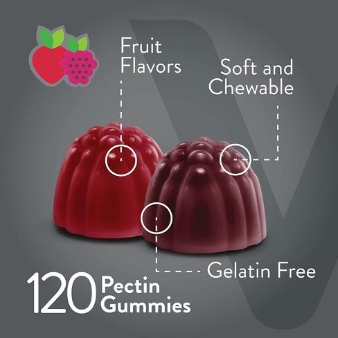 Fiber Prebiotic Gummies [Zero Sugar Added] Digestive Heath Regularity Support, Natural Weight Support, Constipation Relief, Vegan Dietary Supplements, for Adults & Teens - Fruit Flavor Chewable Gummy in Saudi Arabia