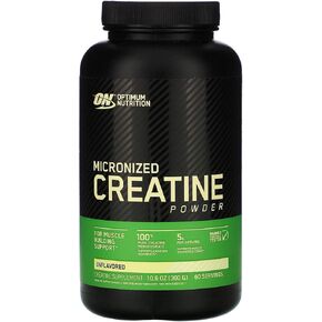 مسحوق الكرياتين من اوبتيموم نيوتريشن، بدون نكهة، 600 جرام in Kuwait