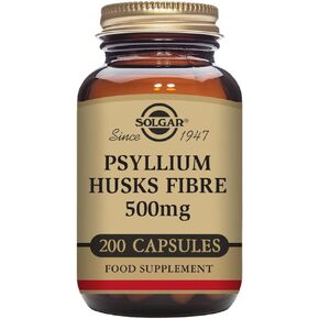 Solgar - Psyllium Husks Fiber 500 mg, 200 Vegetable Capsules in Saudi Arabia