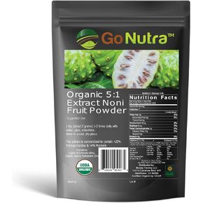 جو نوترا مسحوق فاكهة نوني عضوي 5:1 مستخلص نقي 1 باوند طعام فائق (16 اونصة) in Kuwait