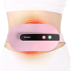 Portable Cordless Heating Pad, Electric Waist Belt Device, Heating Pad for Back Pain with 3 Modes, Portable Electric Fast Heating Belly Wrap Belt for Women and Girl(Blue)