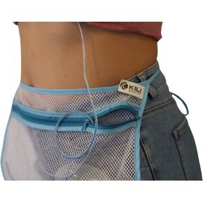 KILI Medical Drain Carrier Pouch - Post Surgery Mesh Drain Holder for Shower or Bath - For Any Surgery That Requires a Drain such as Mastectomy, Augmetation, Ostomy, Tummy Tuck in Saudi Arabia