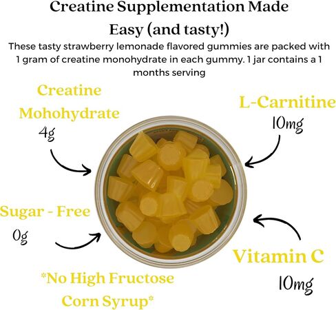 علكة الكرياتين من Alafia Naturals - علكات الكرياتين مونوهيدرات للرجال والنساء، 4 جرام من الكرياتين لكل وجبة، قبل وبعد التمرين، زيادة القوة، بناء العضلات، تقصير فترة التعافي، خالية من السكر، 120 قيراط in Kuwait