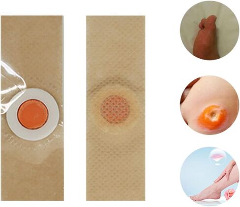 مزيلات الذرة لأصابع القدم من تيباس، 10 عبوات من رقع إزالة الذرة، وسائد مزيلة للذرة والكالس مع حمض الساليسيليك، وجص لإزالة الذرة لأصابع القدم والقدمين in Kuwait