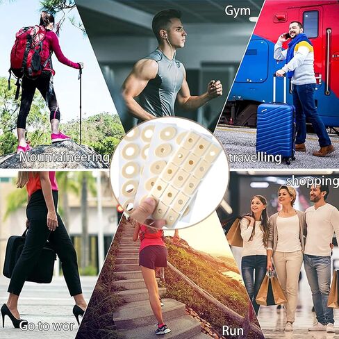 وسائد مسامير القدم من الإسفنج الناعم، وسادات مسامير القدم من اللباد على شكل حرف U، واقيات ذاتية اللصق للعناية بالقدم والقدم - 45 قطعة... in Kuwait