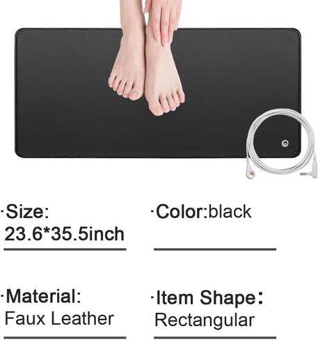 WAUZOBLE Grounding Mat for Health, Grounding Mat for Improving Sleep, Grounding Mattress with Grounding Wire,Grounding Yoga Mat for Better Work and Helping You Relieve Anxiety in Kuwait